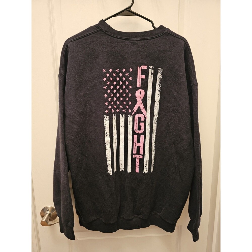 Beavers Breast Cancer Awareness Hoodie Womens Size XL Black & Pink - Picture 6 of 8